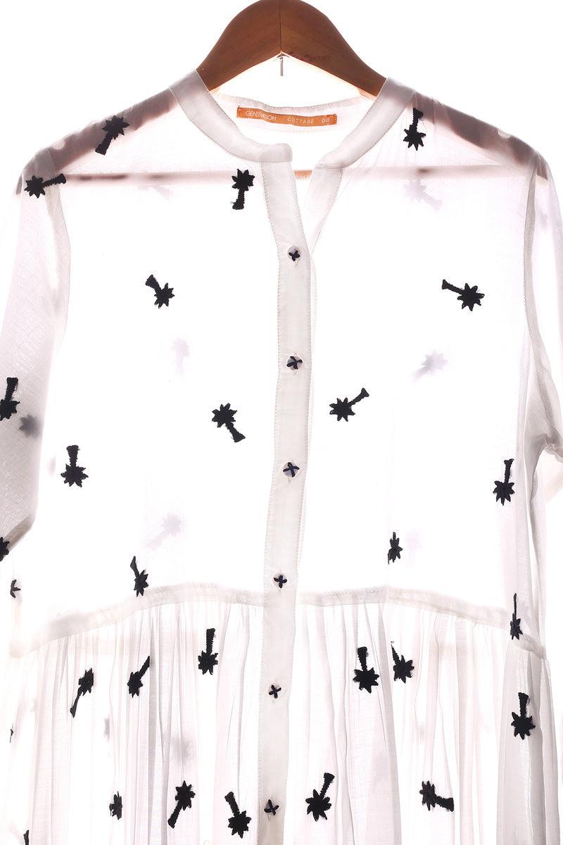 Generation - N K R Palm Tree Dress - White - 1 Piece