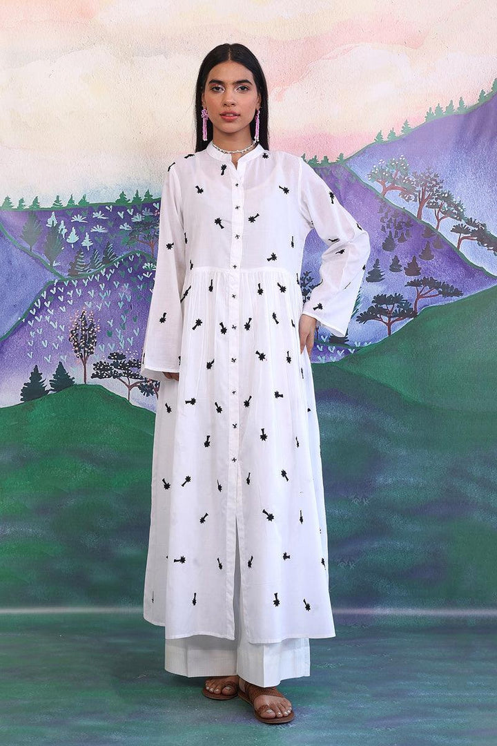 Generation - N K R Palm Tree Dress - White - 1 Piece
