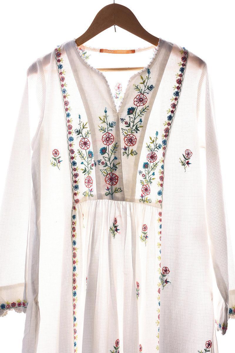 Generation - Sea Candy Flared Shirt - White - 2 Piece