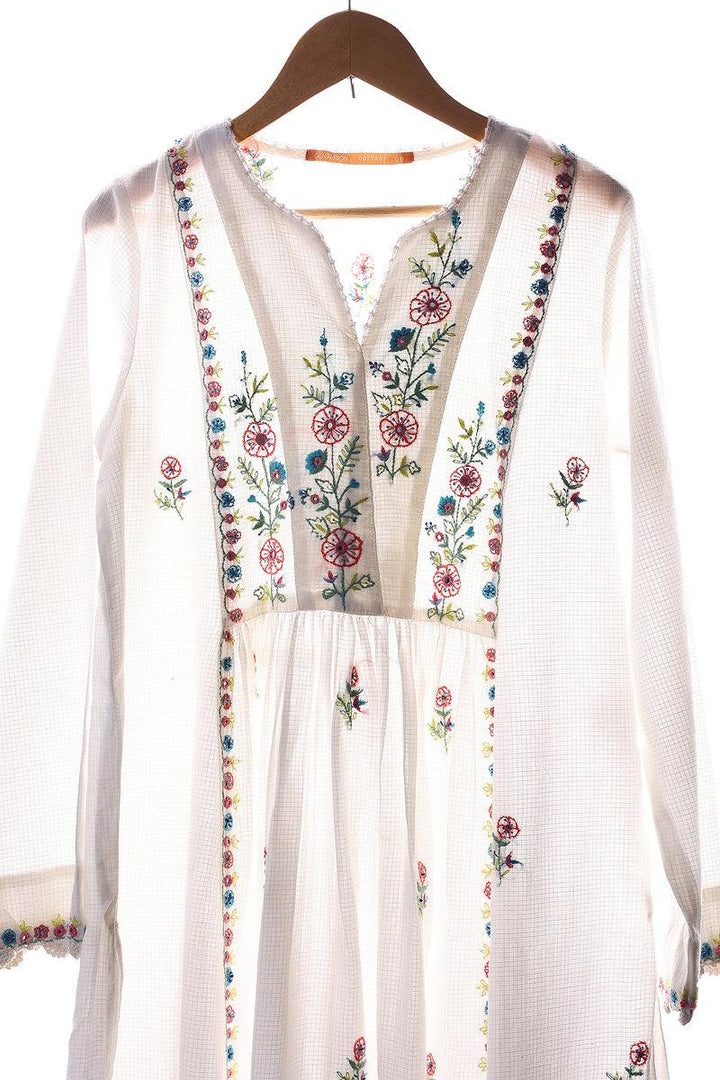 Generation - Sea Candy Flared Shirt - White - 2 Piece