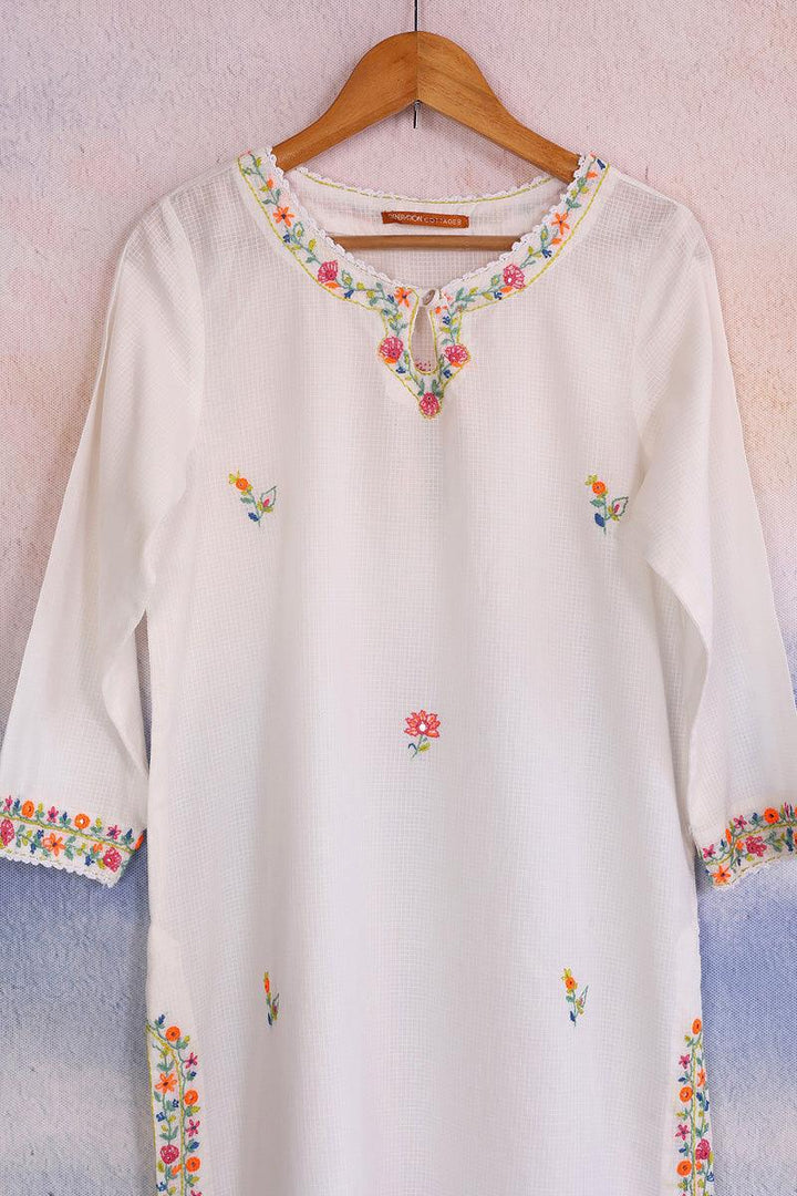 Generation - Bagheecha Straight fit Kurta - White - 1 Piece