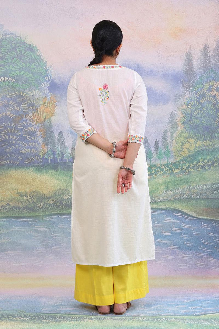 Generation - Bagheecha Straight fit Kurta - White - 1 Piece