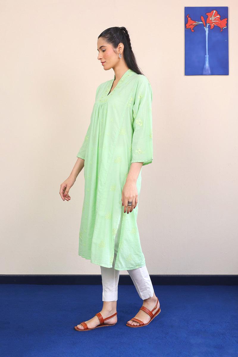 Generation - Baagh Shirt - 1 Piece - Green - Lawn