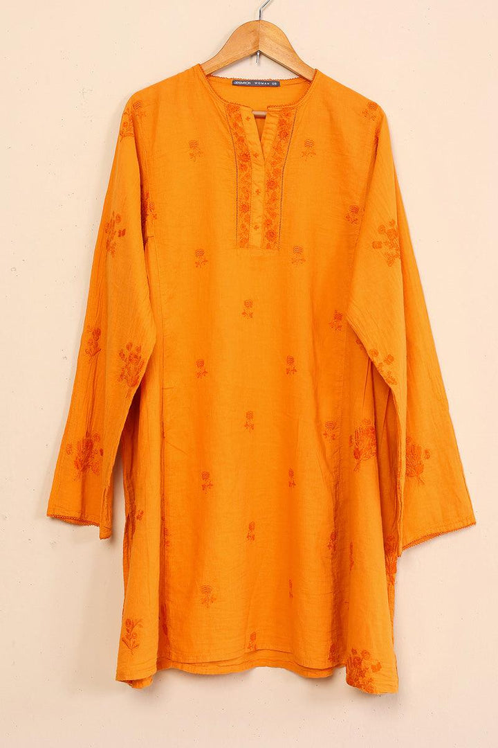 Generation - Baagh Tunic - 1 Piece - Orange - Lawn