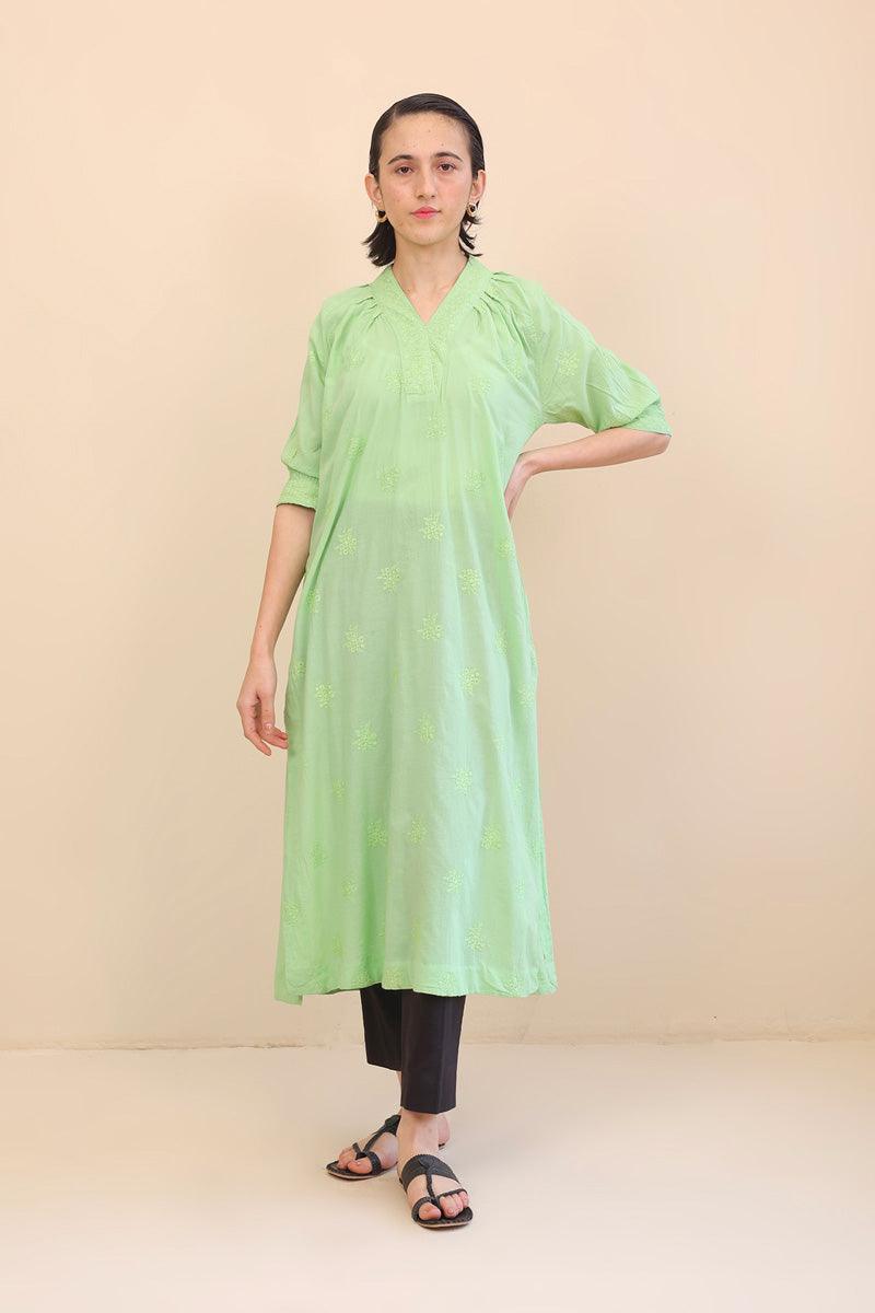 Generation - Baagh Shirt - 1 Piece - Green - Lawn