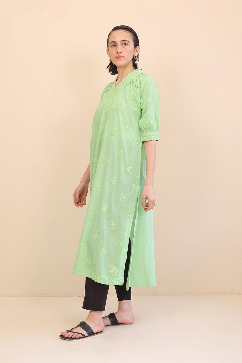 Generation - Baagh Shirt - 1 Piece - Green - Lawn