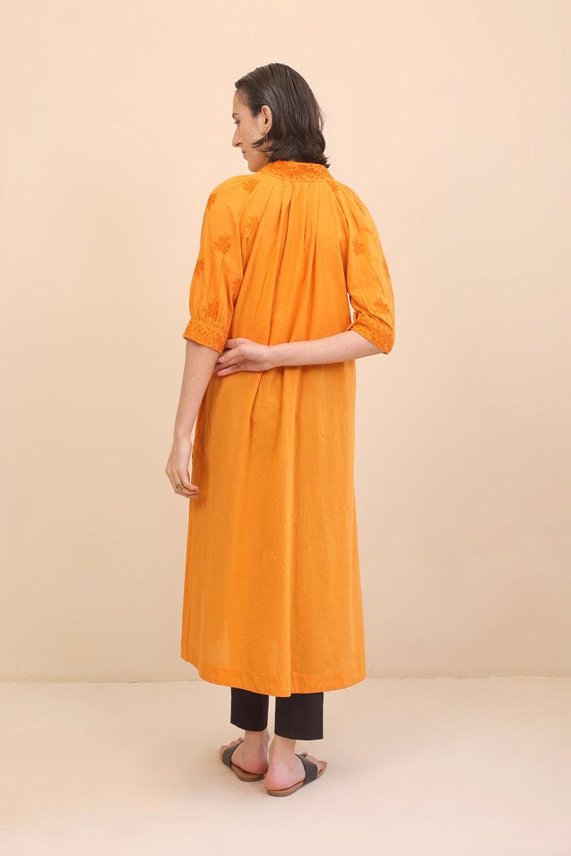 Generation - Baagh Shirt - 1 Piece - Orange - Lawn