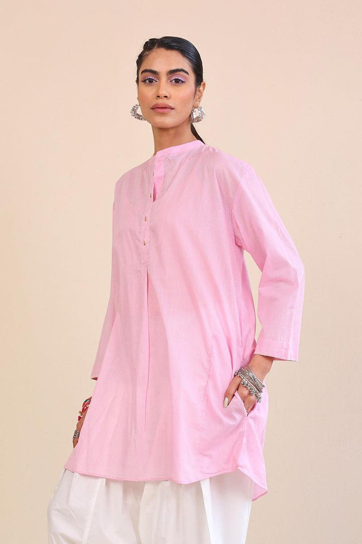 Generation - Malmal Da Kurta - 1 Piece - Pink - Lawn