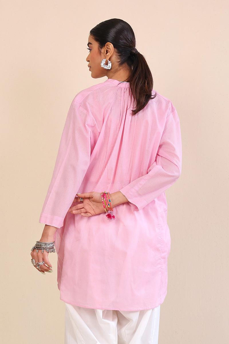 Generation - Malmal Da Kurta - 1 Piece - Pink - Lawn