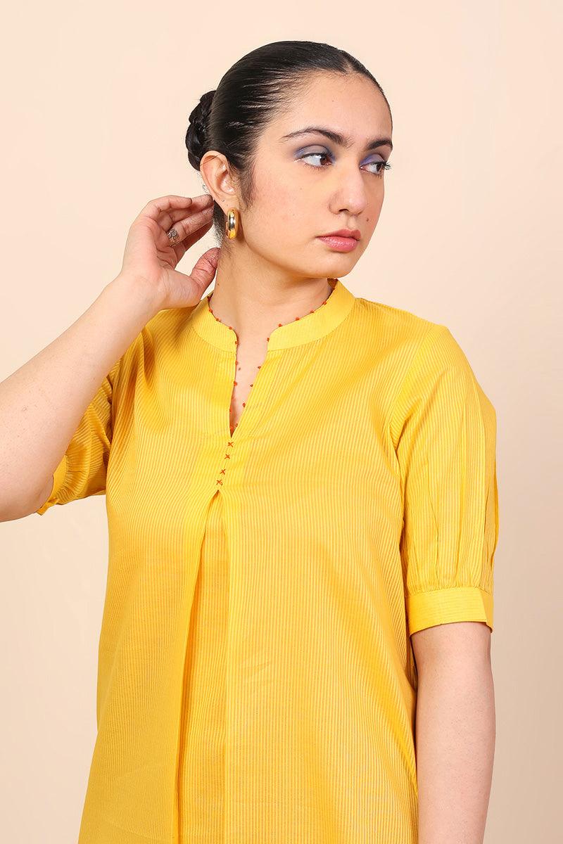 Generation - 1 Piece - Malmal Shirt - Yellow - Lawn