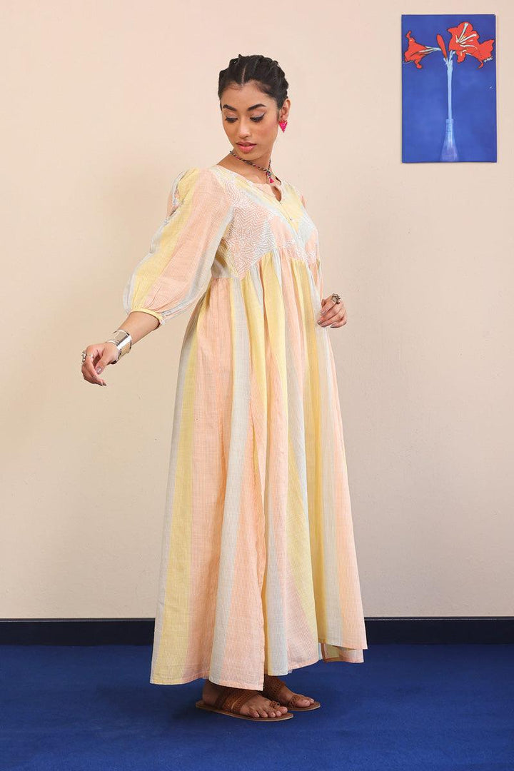 Generation - Serenity Yarn Dyed Dress - Multi - Lawn - 1 Piece