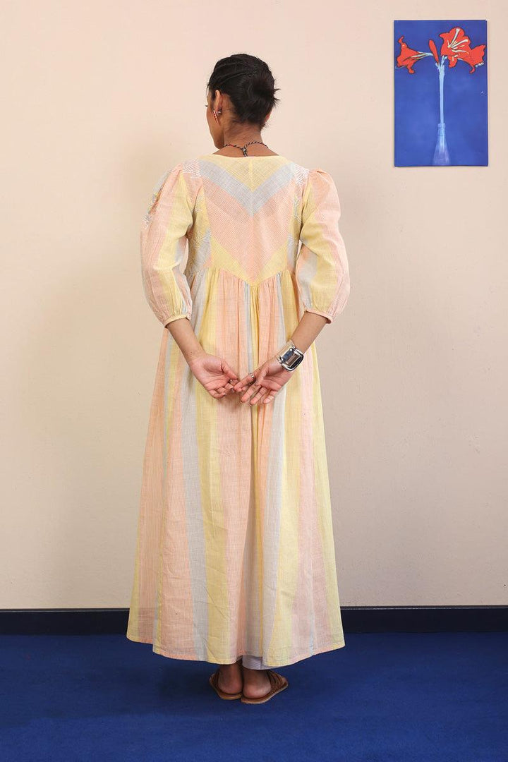 Generation - Serenity Yarn Dyed Dress - Multi - Lawn - 1 Piece