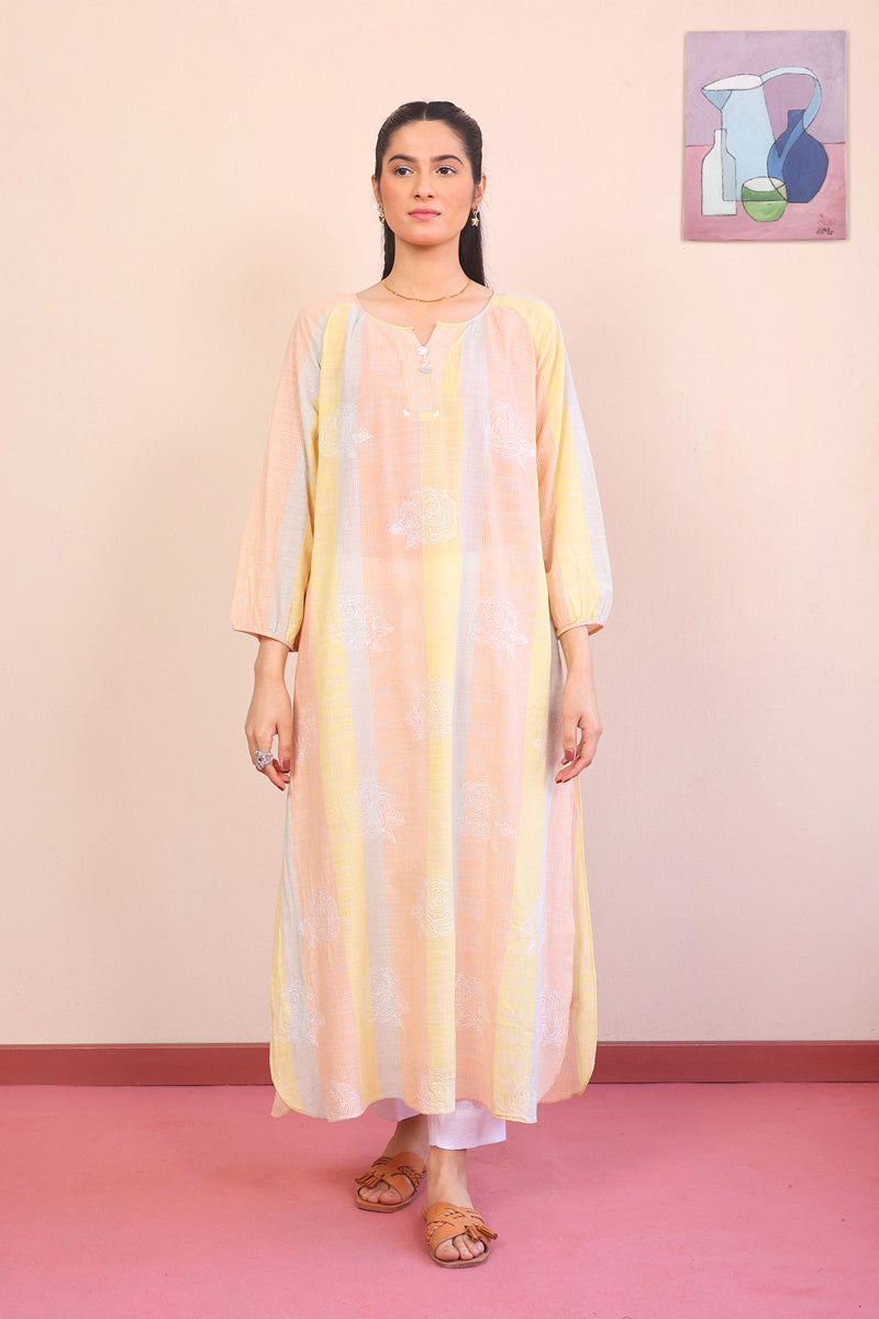 Generation - Serenity Loose fit Kurta - Multi - Lawn - 1 Piece