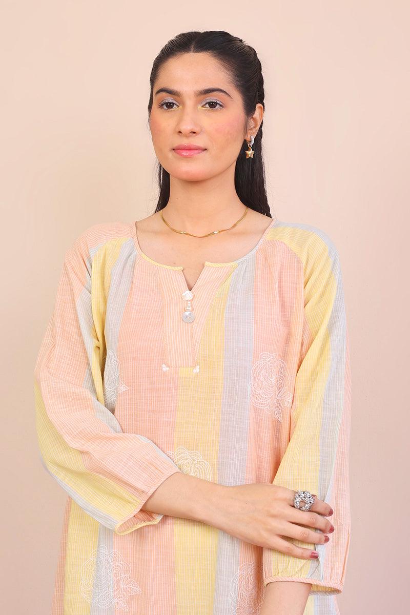 Generation - Serenity Loose fit Kurta - Multi - Lawn - 1 Piece