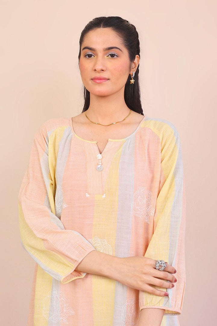 Generation - Serenity Loose fit Kurta - Multi - Lawn - 1 Piece