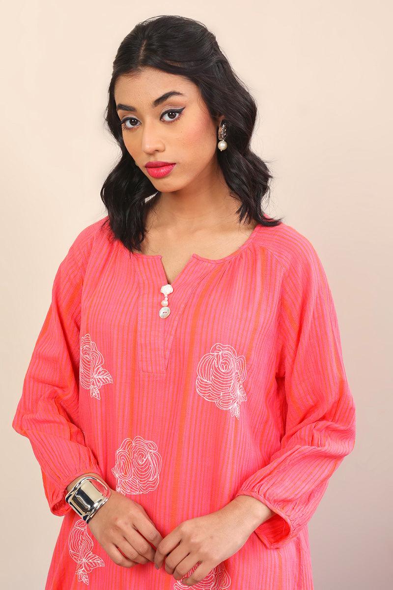 Generation - Serenity Kurta - Pink - Lawn - 1 Piece