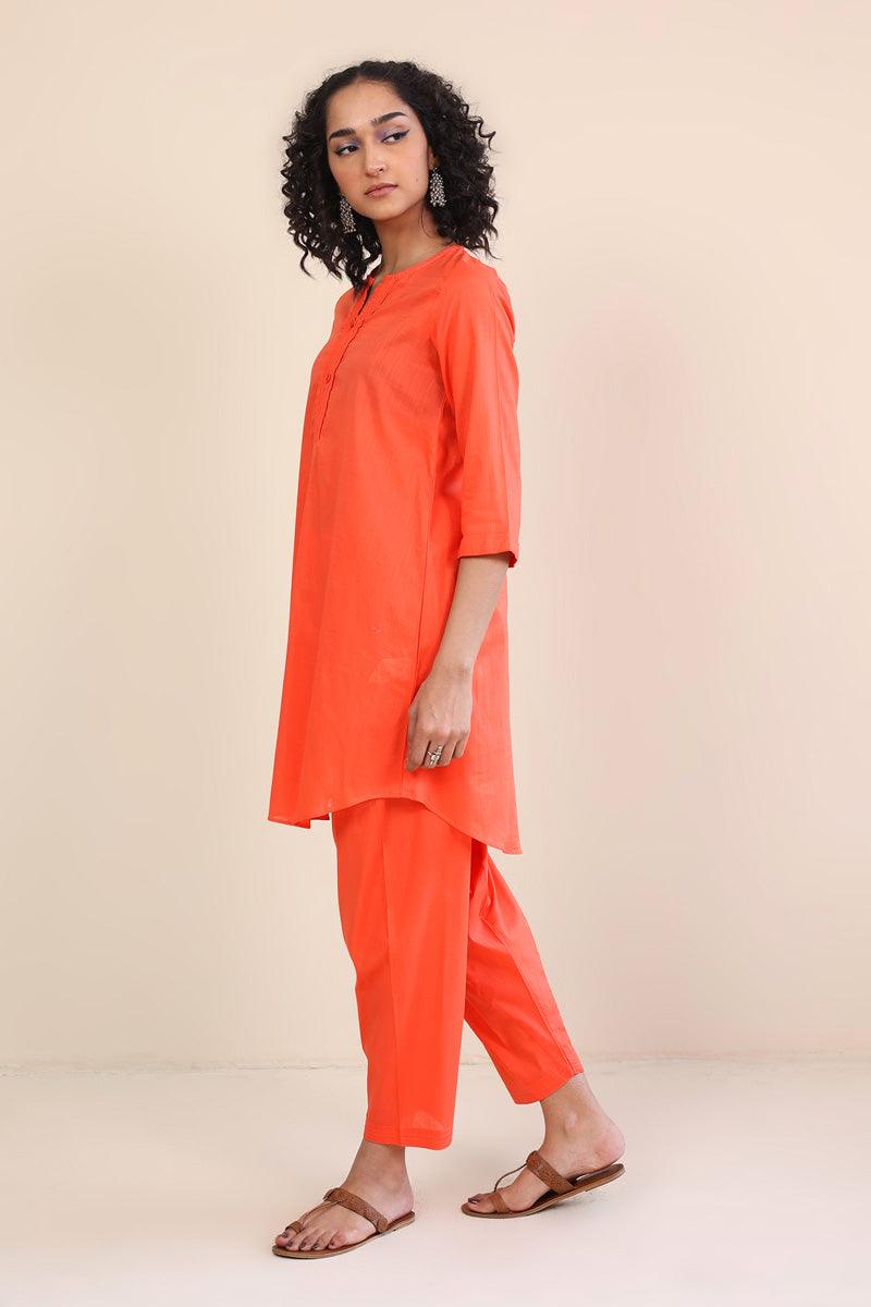 Generation - Mocktail Set - 2 Piece - Orange - Lawn