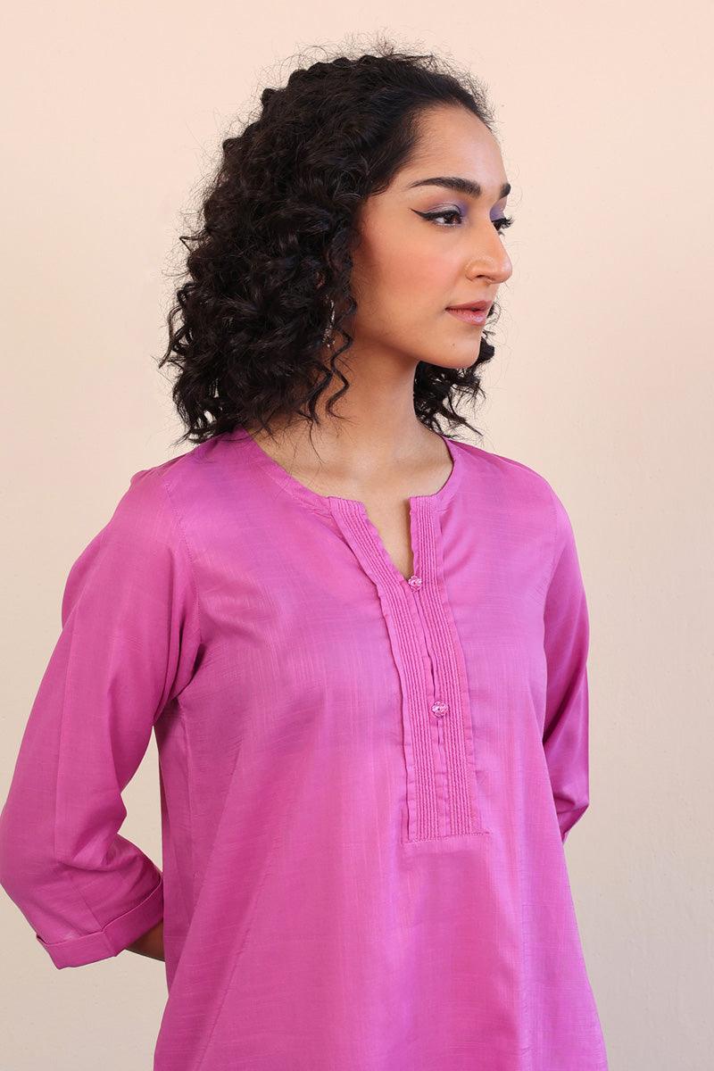 Generation - Mocktail Set - 2 Piece - Pink - Lawn
