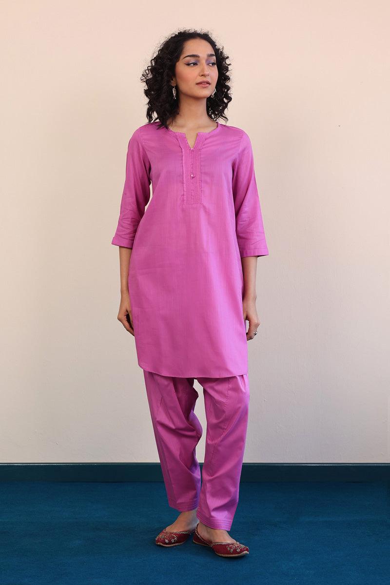 Generation - Mocktail Set - 2 Piece - Pink - Lawn