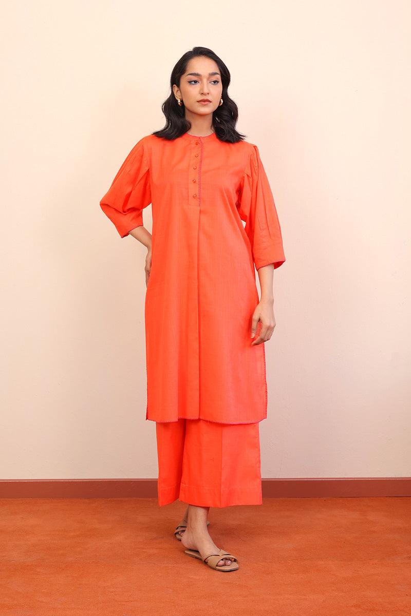 Generation - Mocktail Sherbet Set - 2 Piece - Orange - Lawn