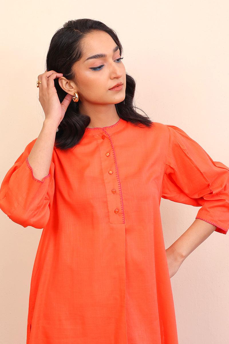 Generation - Mocktail Sherbet Set - 2 Piece - Orange - Lawn