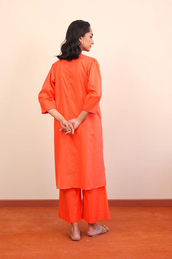 Generation - Mocktail Sherbet Set - 2 Piece - Orange - Lawn