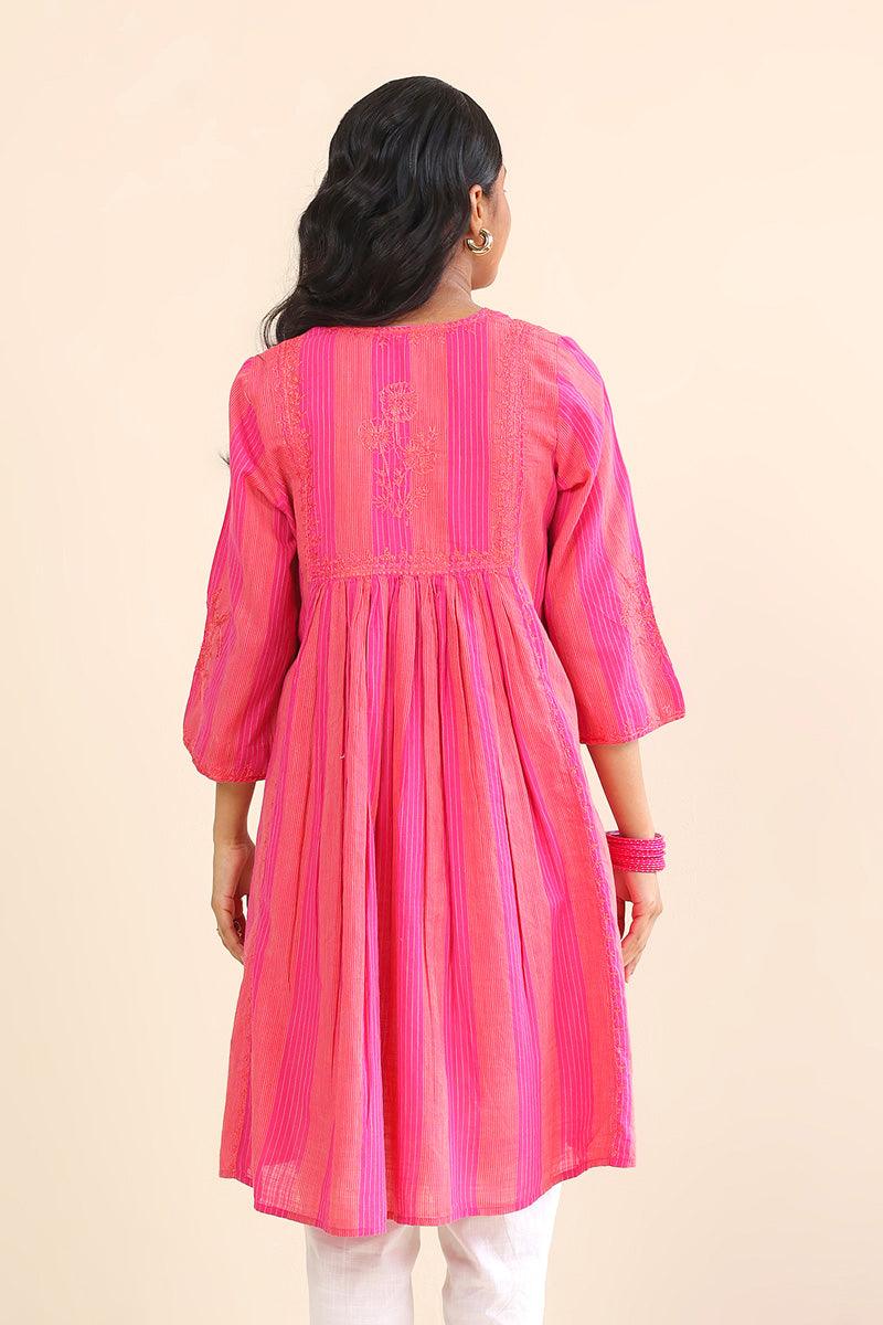 Generation - Serenity Kurta - 1 Piece - Pink - Lawn