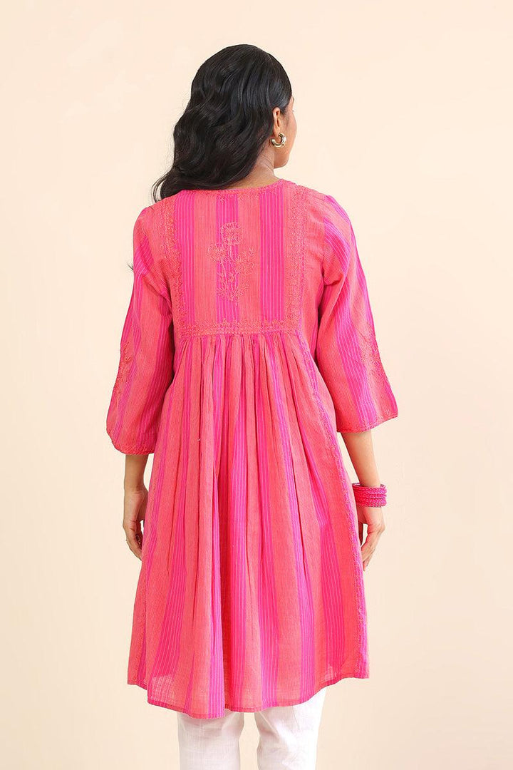 Generation - Serenity Kurta - 1 Piece - Pink - Lawn