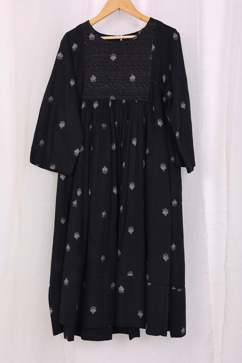 Generation - Feeling Cute Flared Frock - Black - 1 Piece