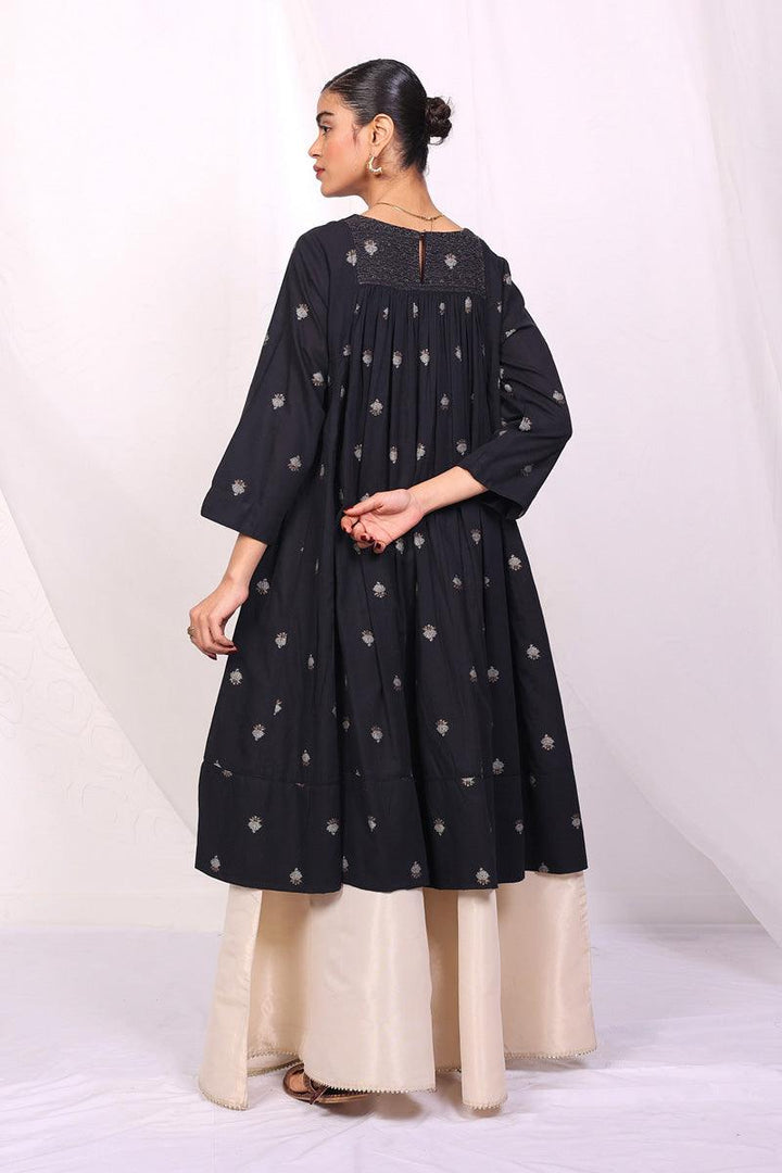 Generation - Feeling Cute Flared Frock - Black - 1 Piece