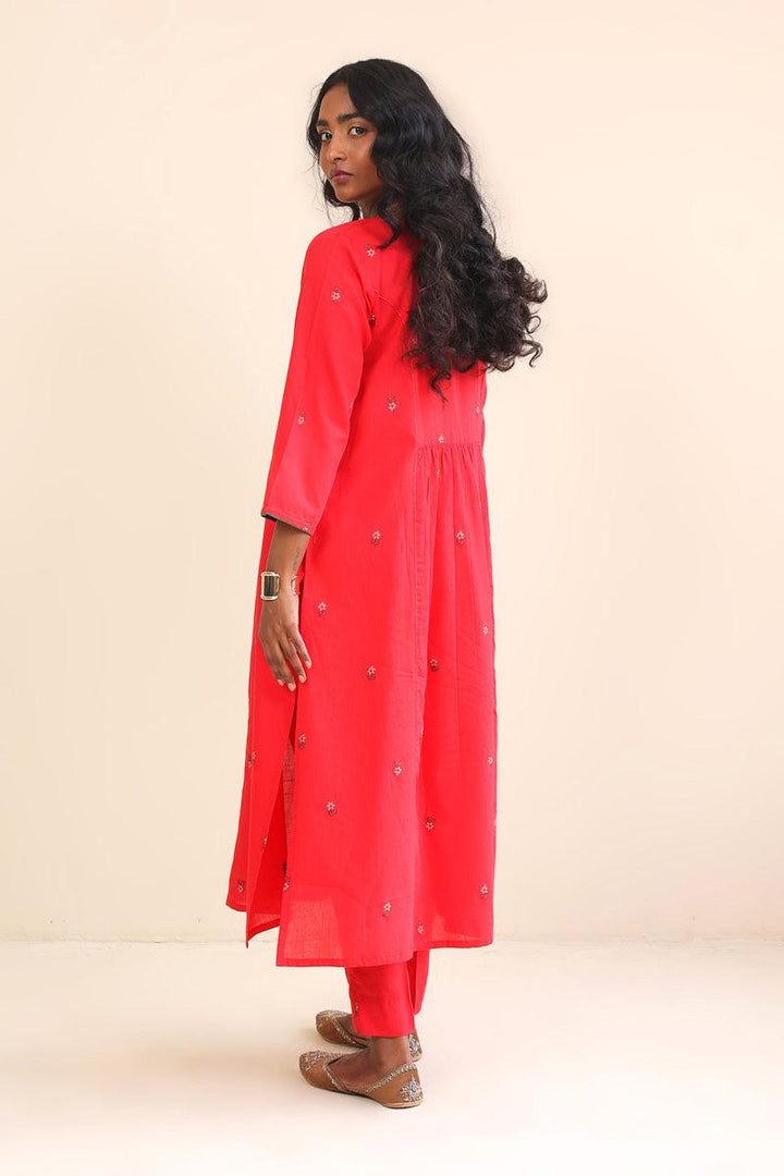 Generation - Feeling Cute Scarlet Shirt - Red - 2 Piece