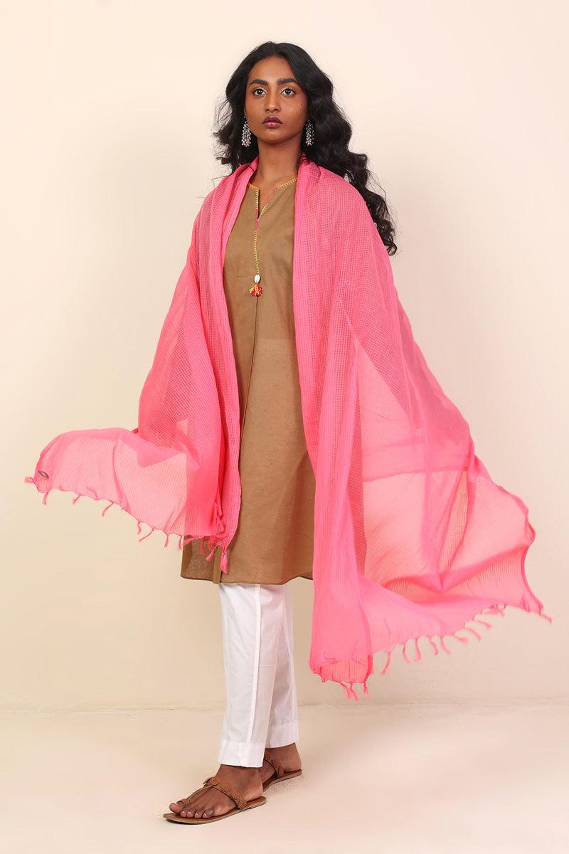 Generation - 1 Piece - Gulabi Dupatta - Cotton