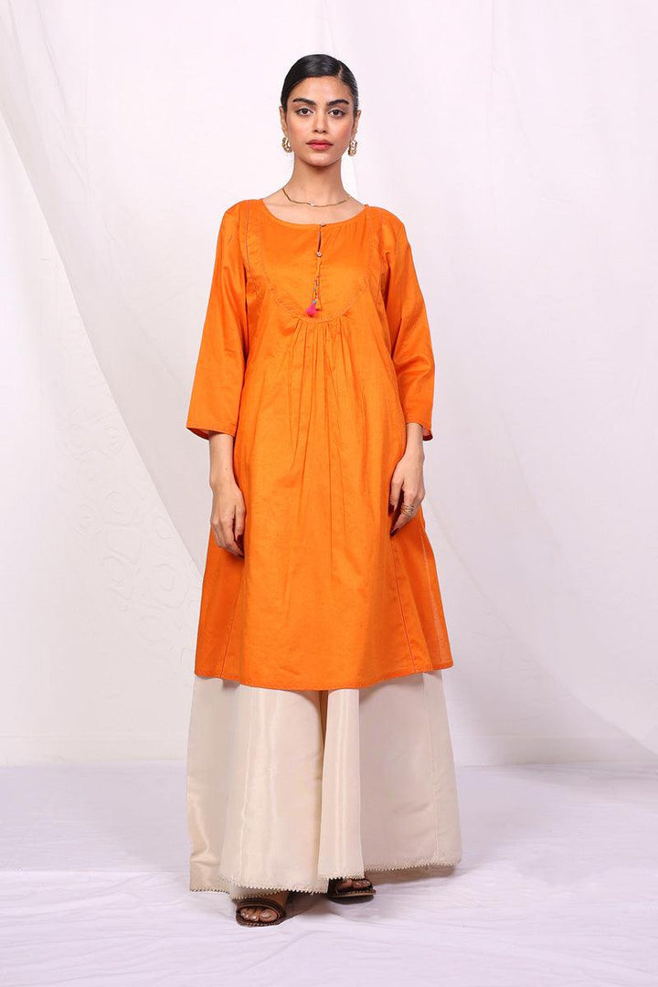 Generation - Punk Flared Frock - Orange - 1 Piece