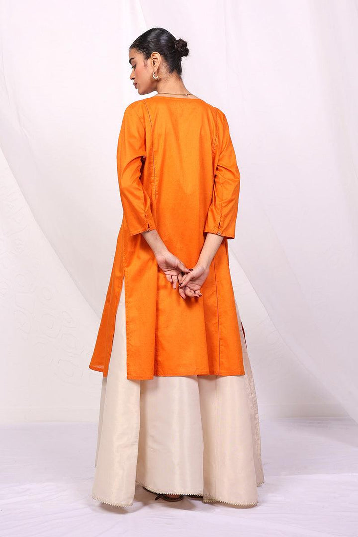 Generation - Punk Flared Frock - Orange - 1 Piece