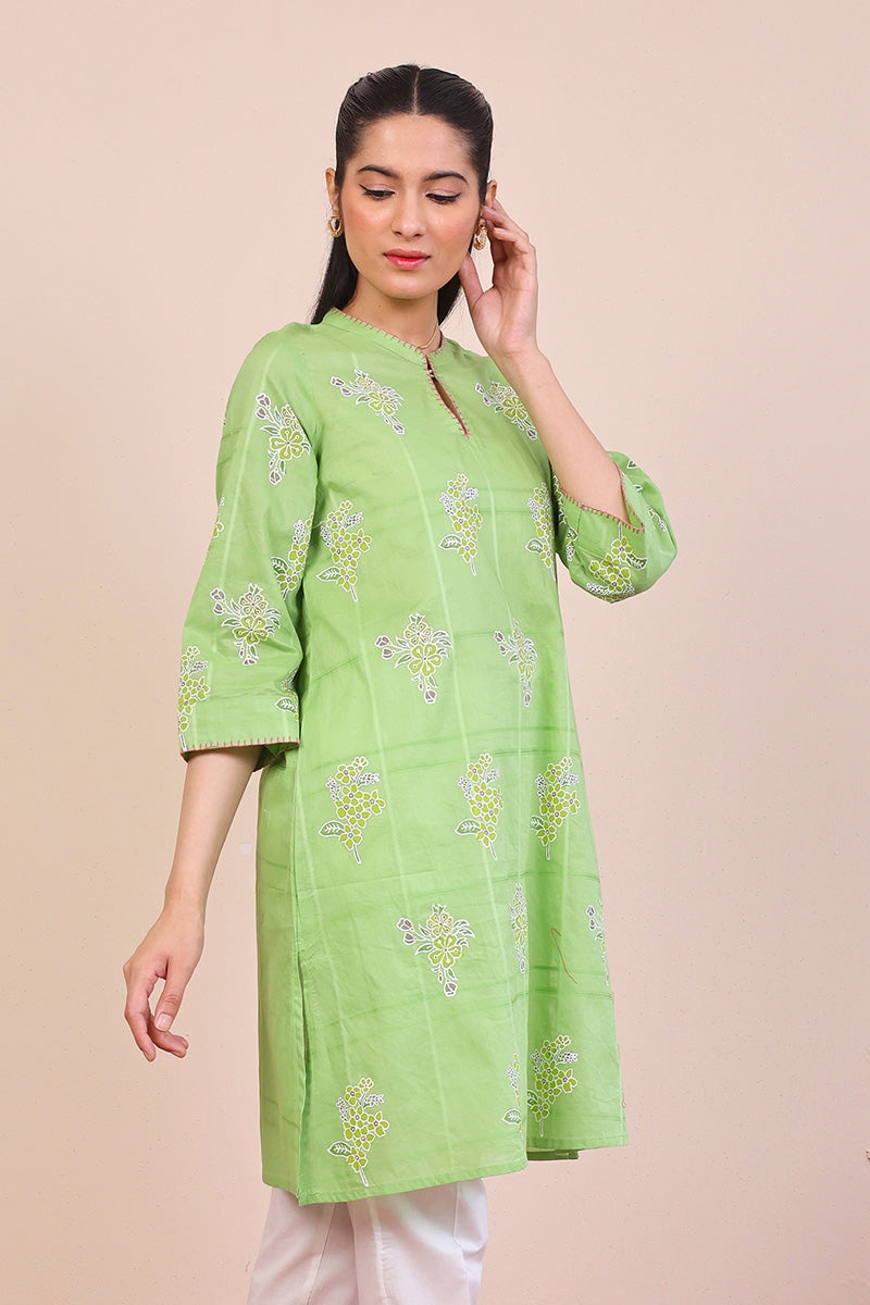 Generation - Tropic Splendour Flared Kurta - Green - 1 Piece