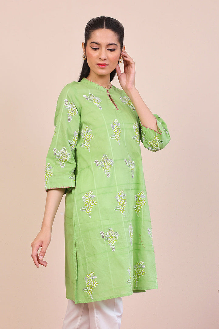 Generation - Tropic Splendour Flared Kurta - Green - 1 Piece