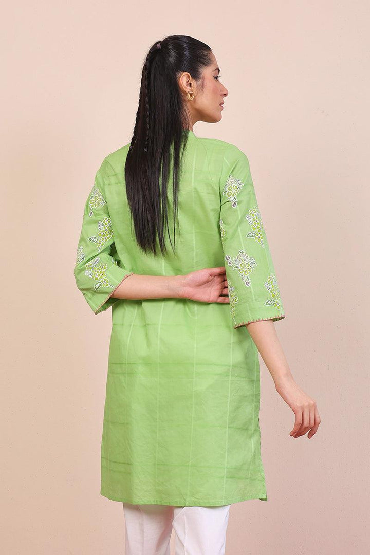 Generation - Tropic Splendour Flared Kurta - Green - 1 Piece
