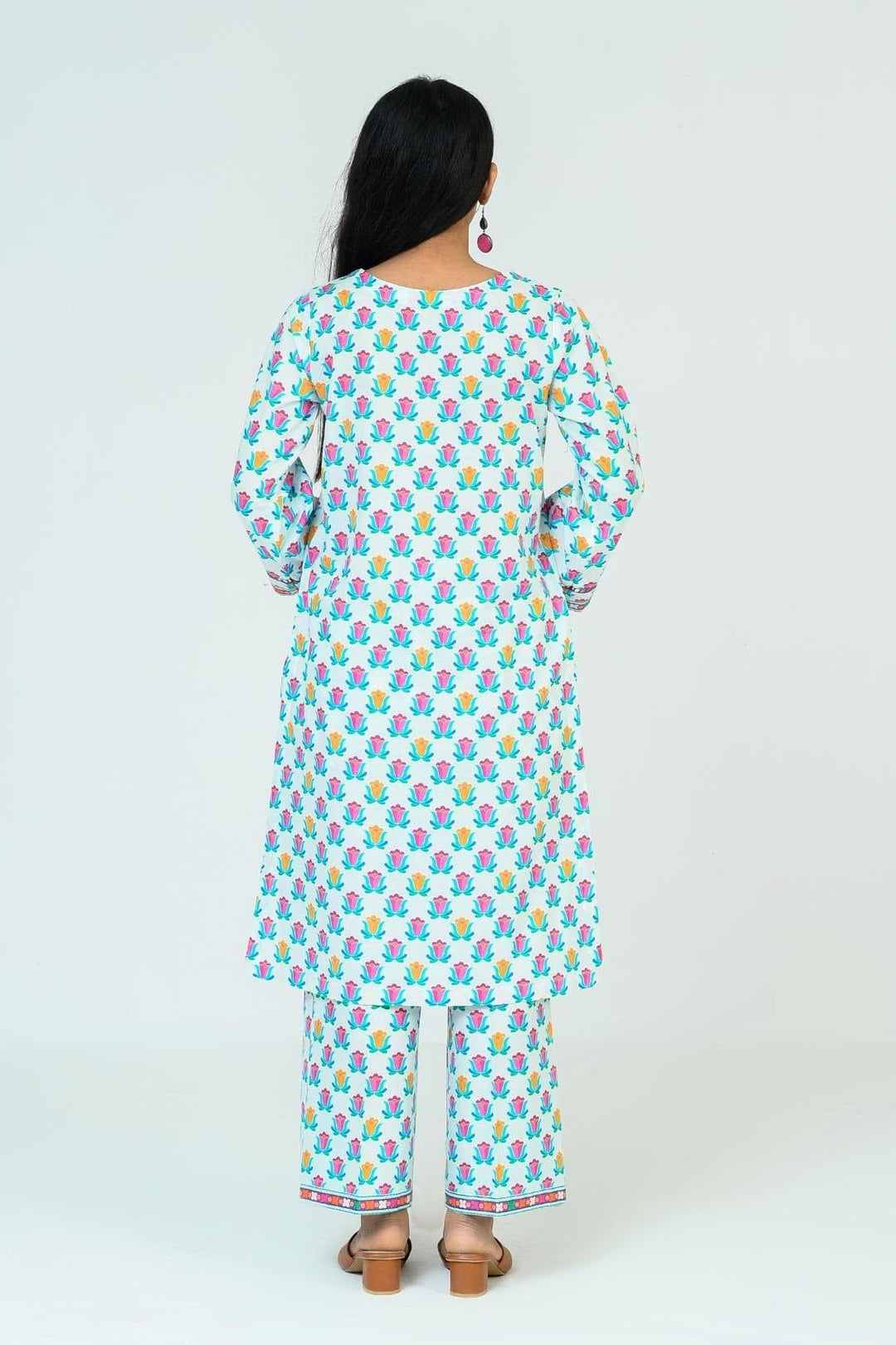 Mizaj | Bloomberry | 2 Pc | Unstitched | Cambric Shirt & Trouser | S2CB-22096003 - Studio by TCS
