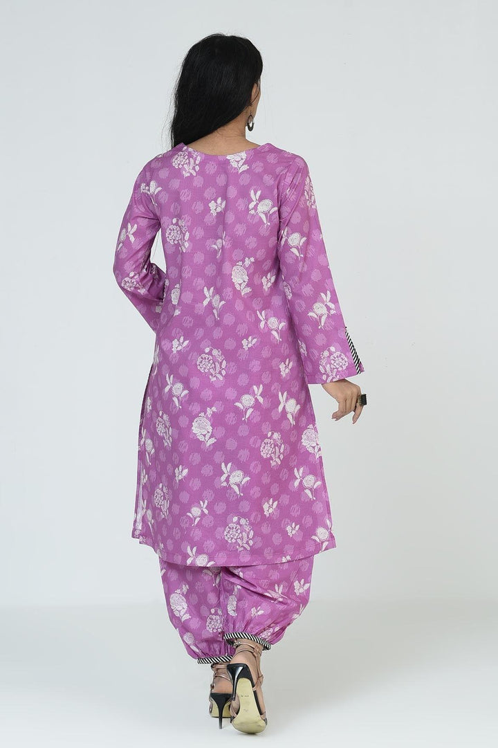 Mizaj | Flamingo | 2 Pc | Unstitched | Cambric Shirt & Trouser | S2CB-22096006 - Studio by TCS