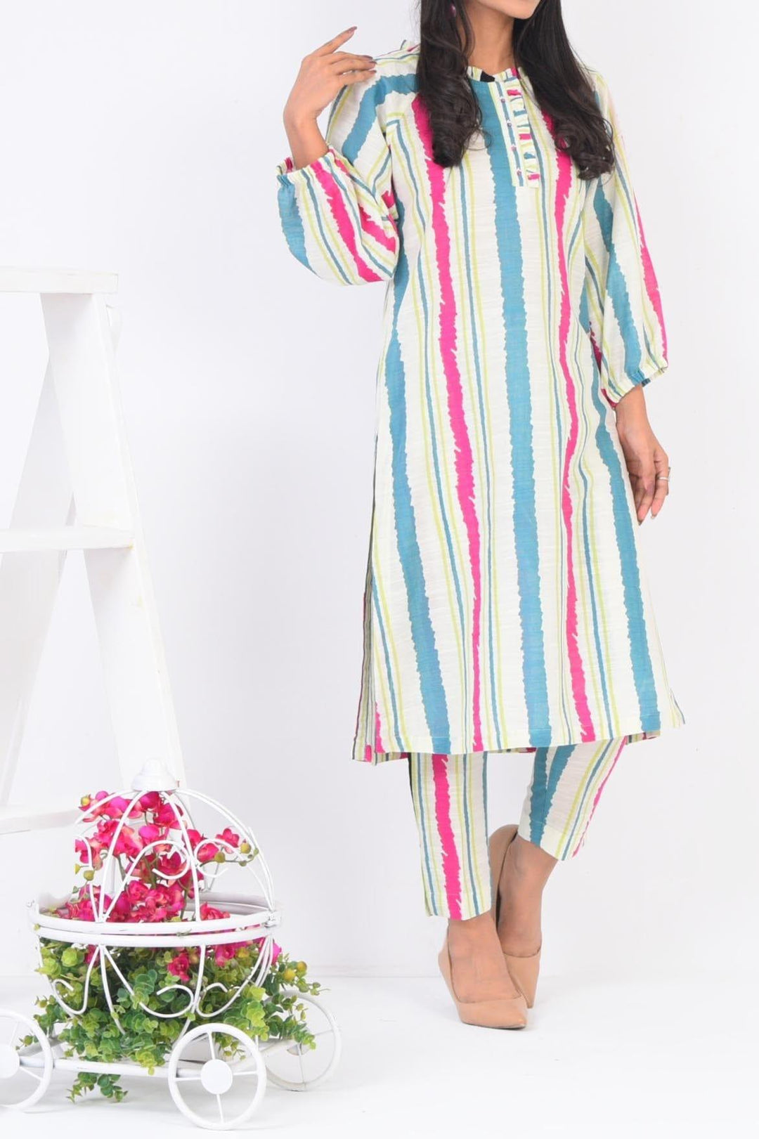 Mizaj | 2 Pc | Unstitched | Khaddar Shirt & Trouser | S2K-22096184 - Studio by TCS