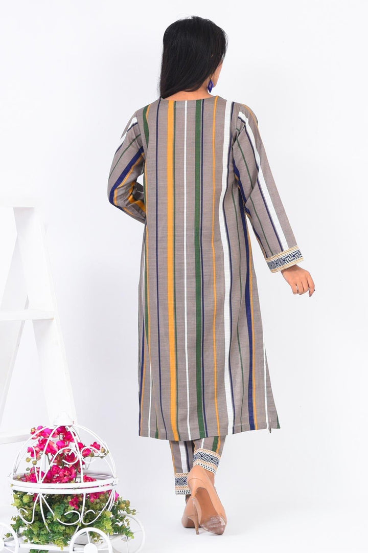 Mizaj | 2 Pc | Unstitched | Khaddar Shirt & Trouser | S2K-22096187 - Studio by TCS