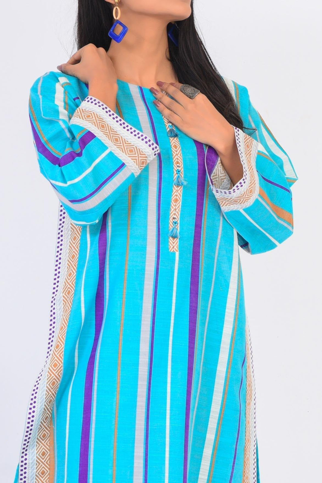 Mizaj | 2 Pc | Unstitched | Khaddar Shirt & Trouser | S2K-22096188 - Studio by TCS