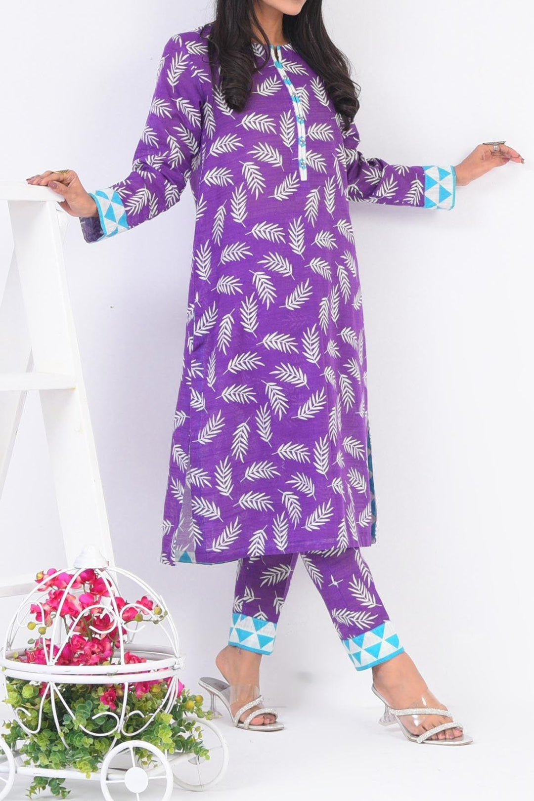 Mizaj | 2 Pc | Unstitched | Khaddar Shirt & Trouser | S2K-22096190 - Studio by TCS