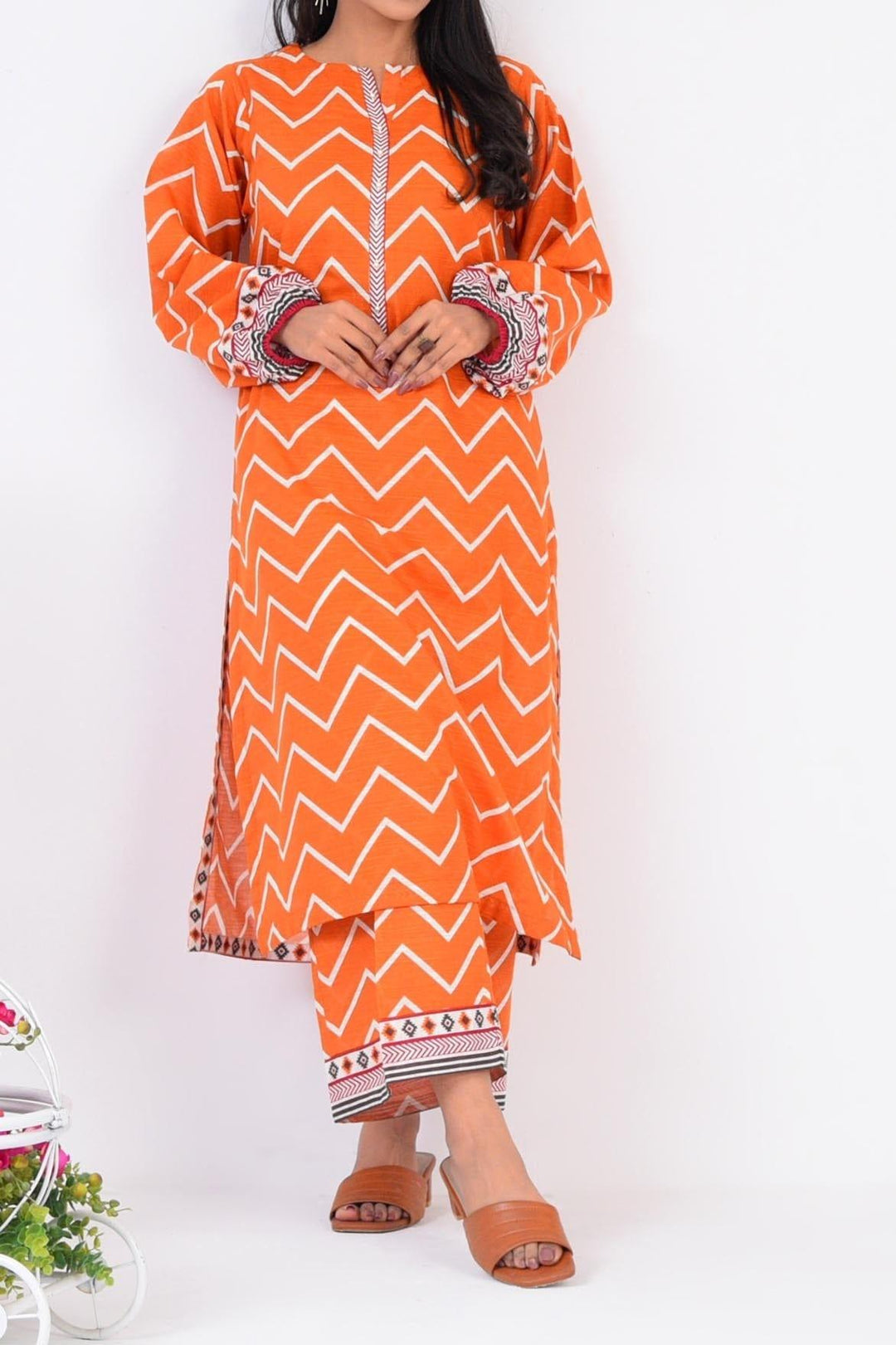 Mizaj | 2 Pc | Unstitched | Khaddar Shirt & Trouser | S2K-22096191 - Studio by TCS