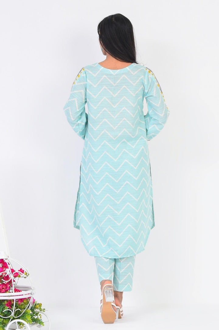 Mizaj | 2 Pc | Unstitched | Khaddar Shirt & Trouser | S2K-22096192 - Studio by TCS