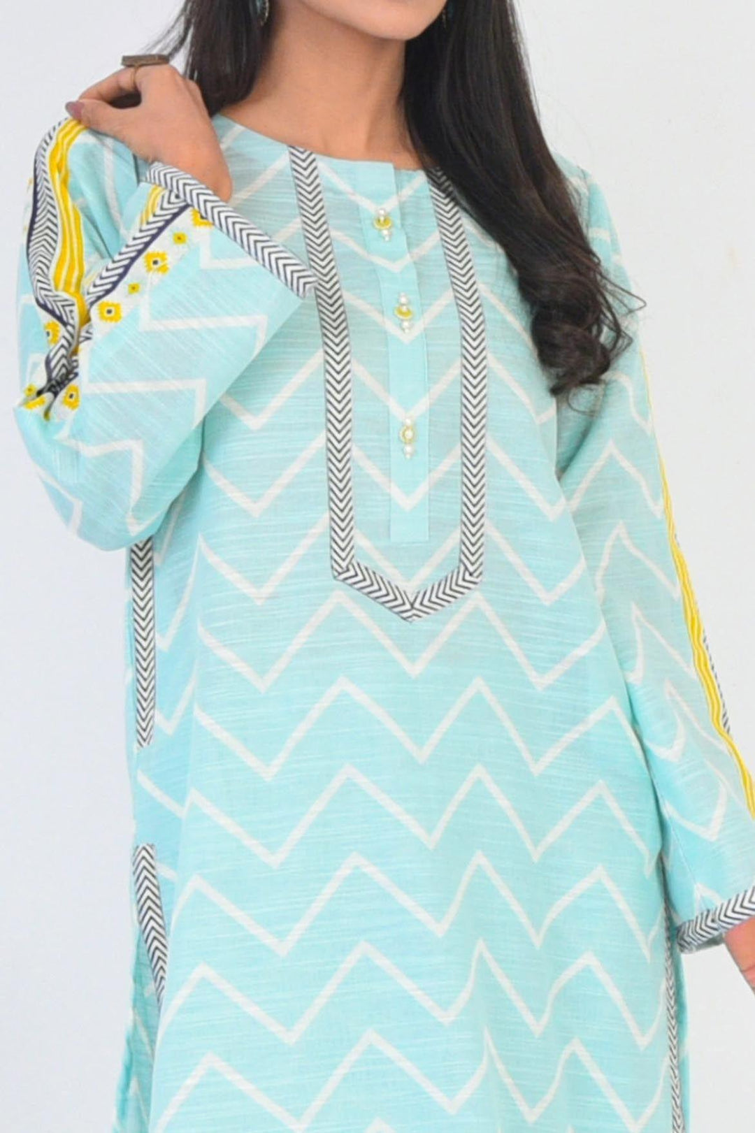 Mizaj | 2 Pc | Unstitched | Khaddar Shirt & Trouser | S2K-22096192 - Studio by TCS