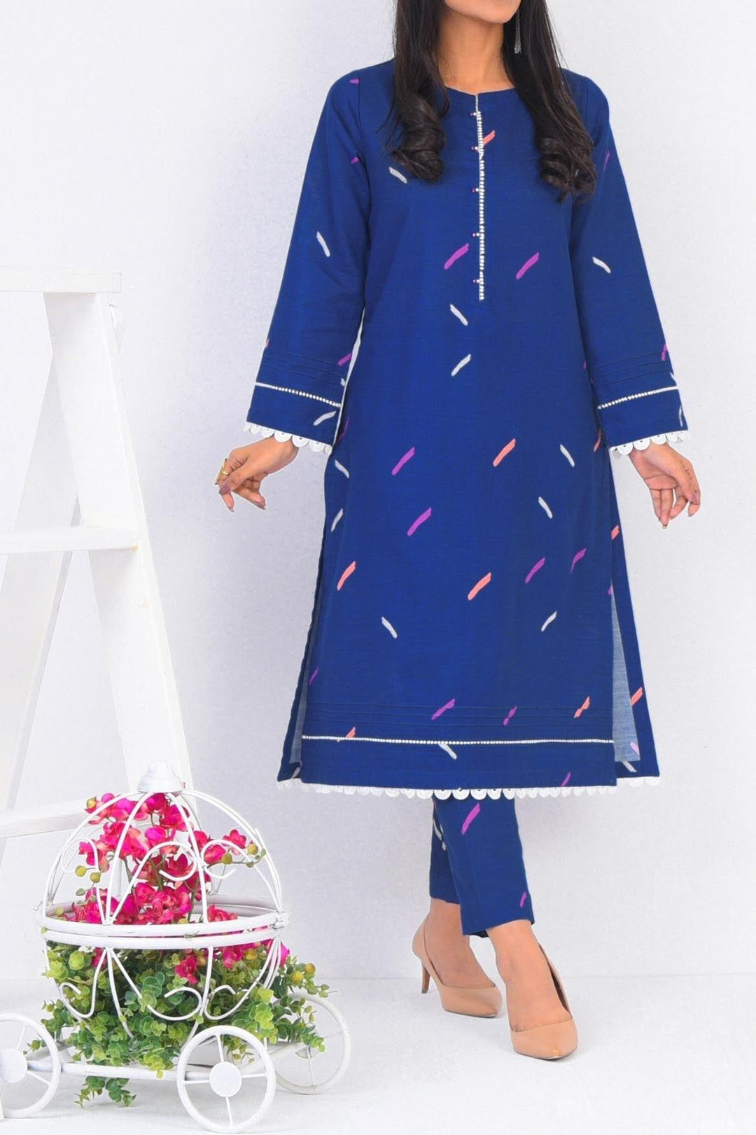 Mizaj | 2 Pc | Unstitched | Khaddar Shirt & Trouser | S2K-22096195 - Studio by TCS