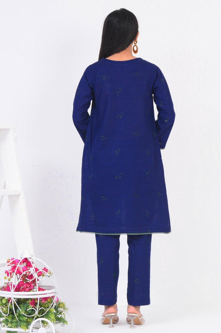 Mizaj | 2 Pc | Unstitched | Khaddar Shirt & Trouser | S2K-22096199 - Studio by TCS
