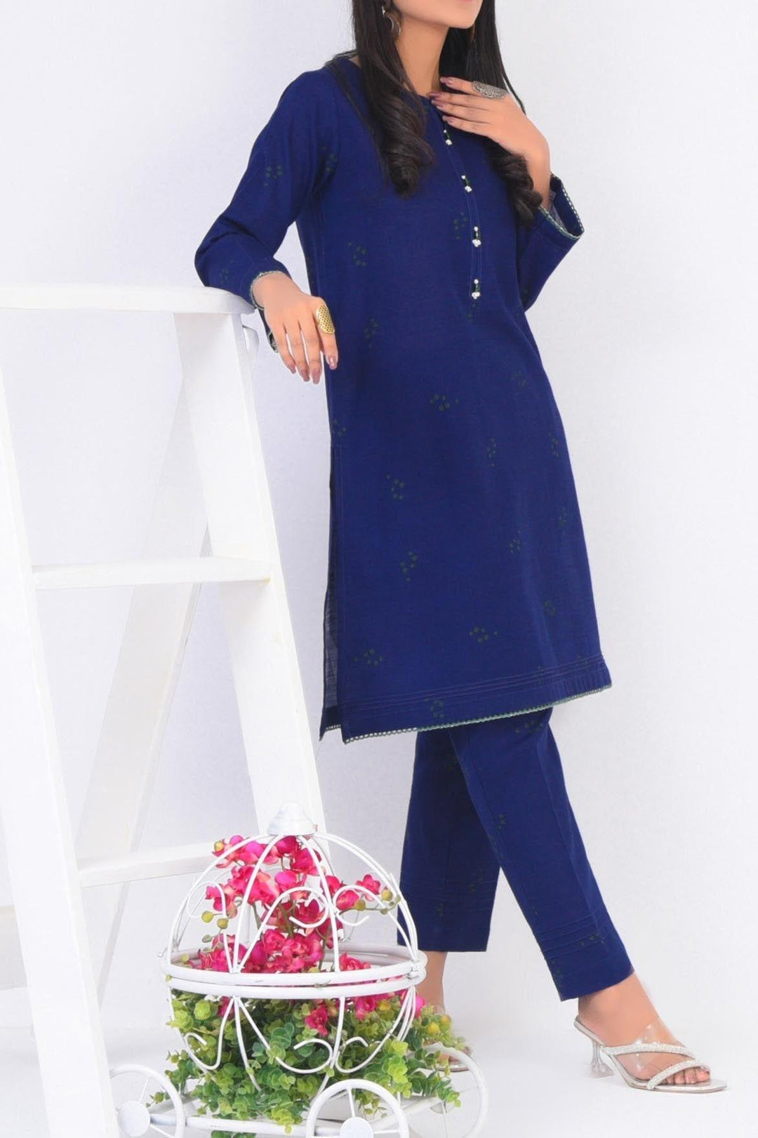 Mizaj | 2 Pc | Unstitched | Khaddar Shirt & Trouser | S2K-22096199 - Studio by TCS