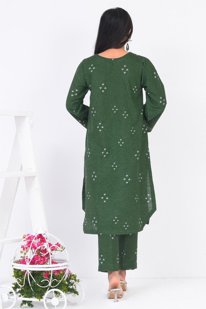 Mizaj | 2 Pc | Unstitched | Khaddar Shirt & Trouser | S2K-22096201 - Studio by TCS